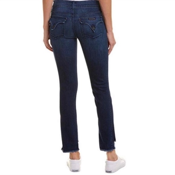 Hudson Cat Midrise Skinny w/ Step Hem dark wash womens jeans 26 LIKE NEW - Picture 2 of 14